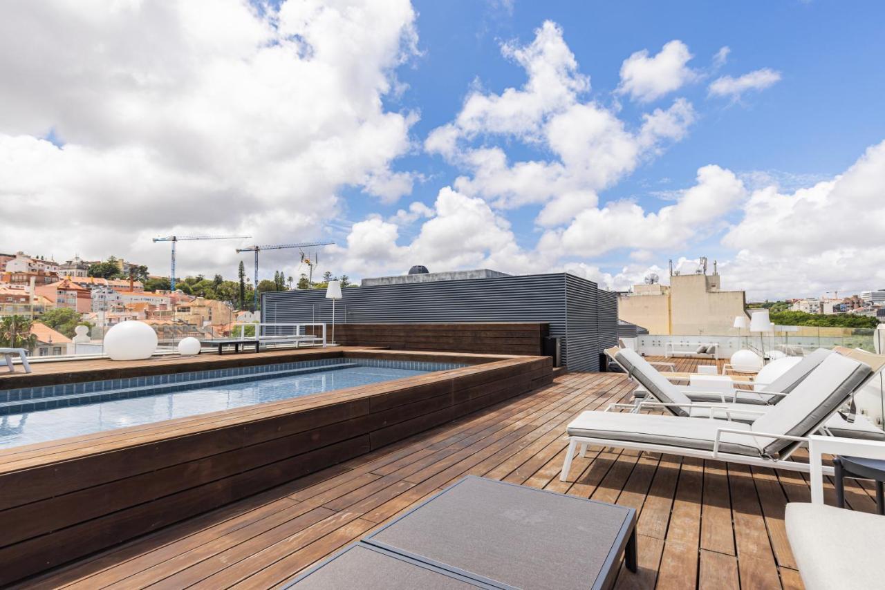 Liberdade Elegance W/Rooftop Pool By Lovelystay Lisboa Eksteriør bilde