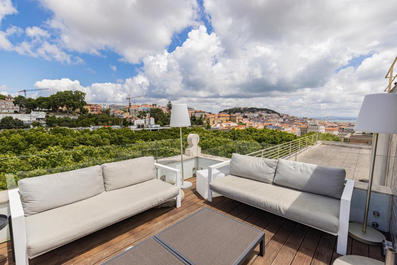 Liberdade Elegance W/Rooftop Pool By Lovelystay Lisboa Eksteriør bilde